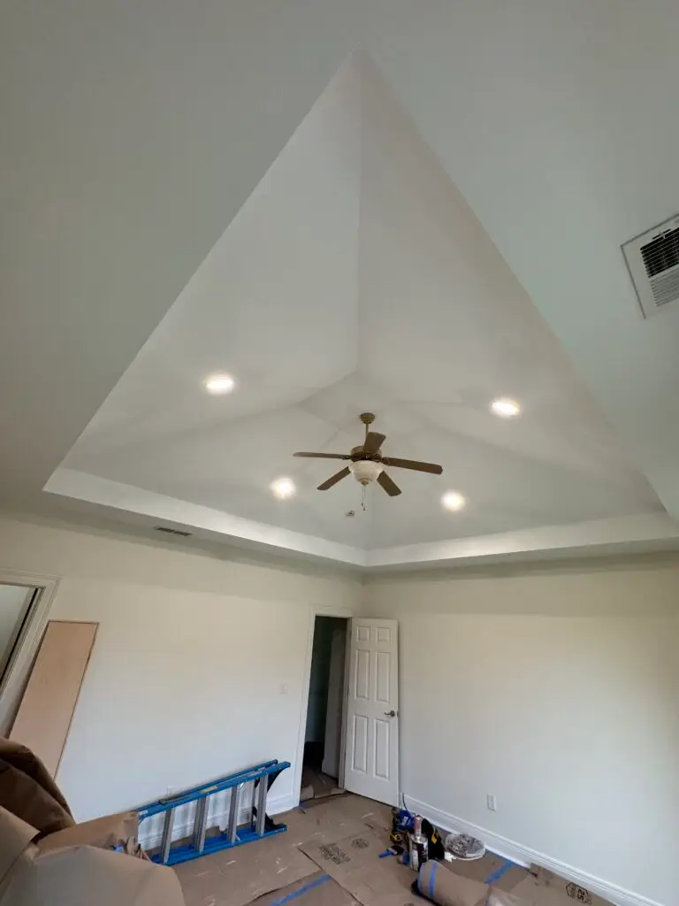Bedroom Ceiling Lighting Installation in Lexington